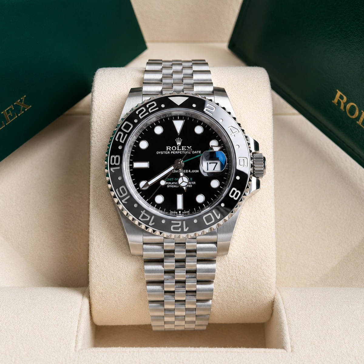 ROLEX GMT-MASTER II | Bruce Wayne 126710GRNR