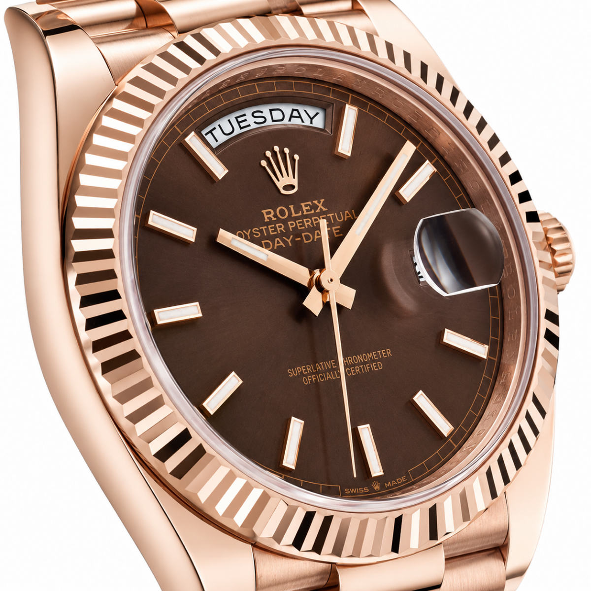 ROLEX DAY-DATE | Rose Gold 228235
