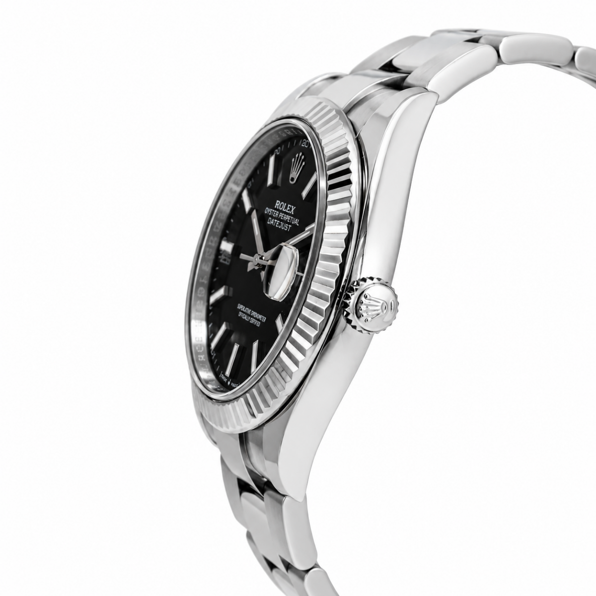 ROLEX DATEJUST | Black Dial 41mm 126334