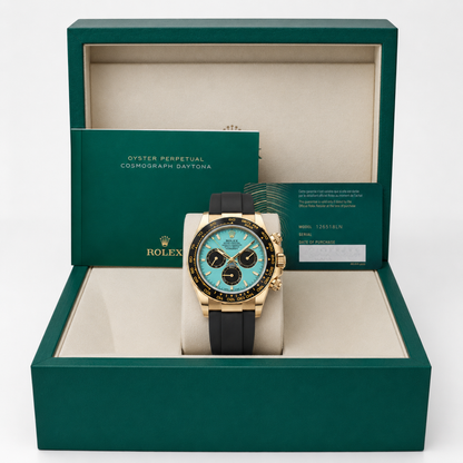 ROLEX DAYTONA | Turquoise Blue 126518LN